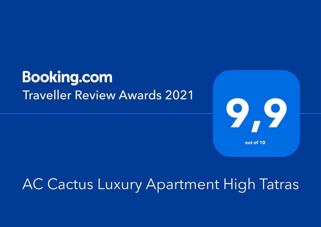 Tatrystay Cactus Luxury Apartments High Tatras Велька-Ломница Экстерьер фото