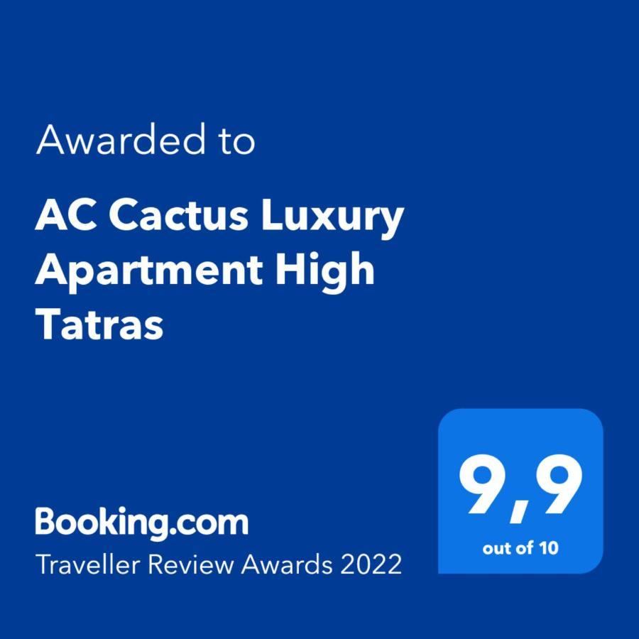 Tatrystay Cactus Luxury Apartments High Tatras Велька-Ломница Экстерьер фото